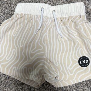 LNX Kids Swim Trunks - Cream